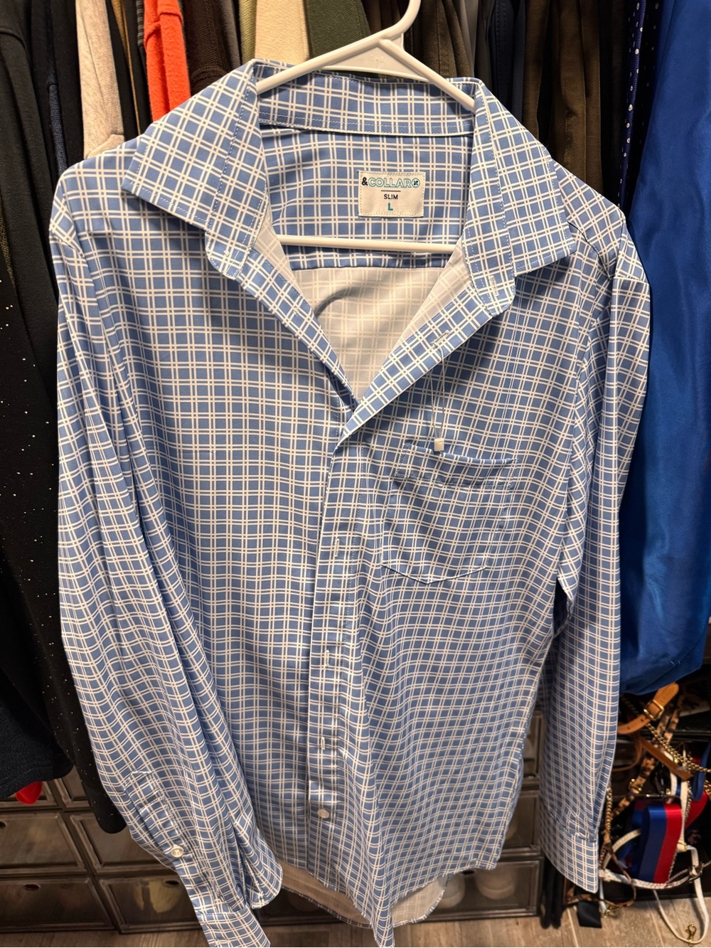 &Collard Dress Shirt
